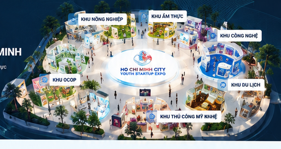 Bản đồ 3D không gian triển lãm
